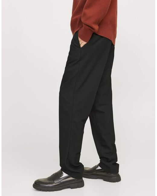 Jack & Jones Black Chino Pants for men