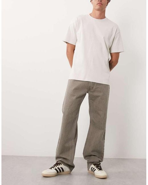 Levi's Natural 555 Relaxed Straight Jeans for men