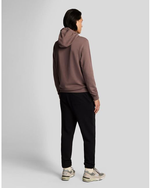 Lyle & Scott White Superfine Cotton Slim Joggers for men