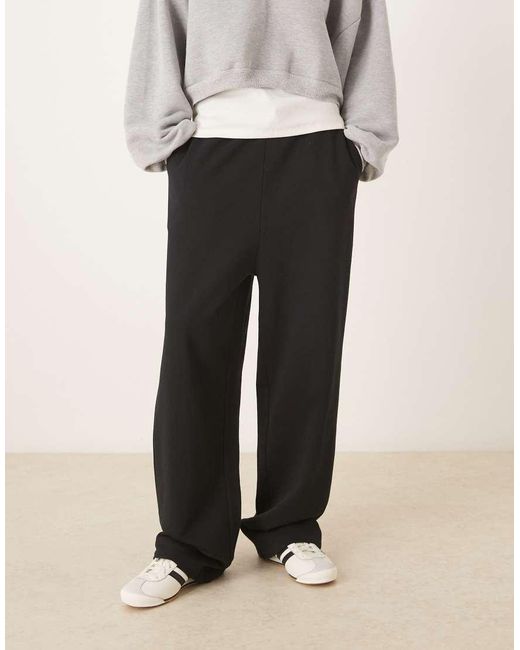 ASOS White Essentials Wide Leg Jogger for men