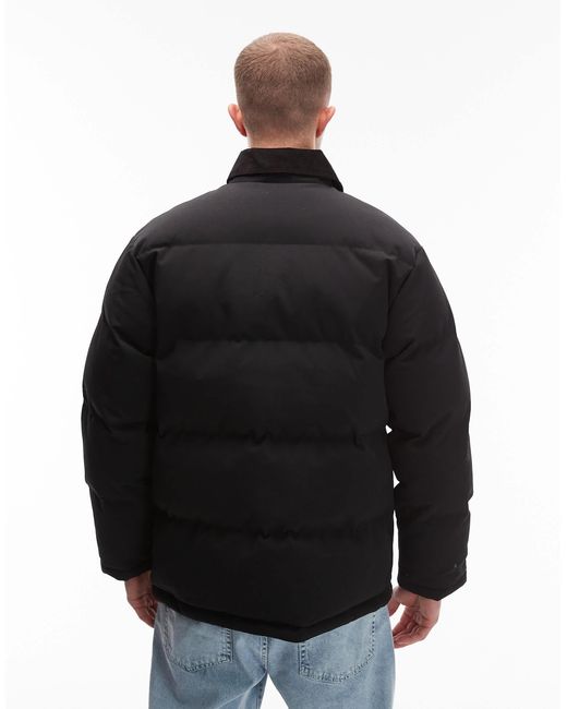 Carhartt Black Rayler Padded Water Resistant Jacket for men