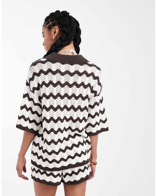 Camicia Da Mare di 4th & Reckless in White