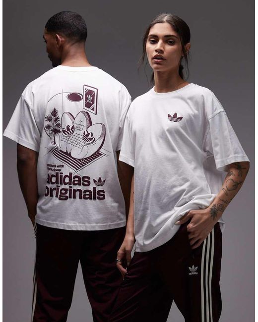 Adidas Originals Gray Sofa Graphic T-shirt