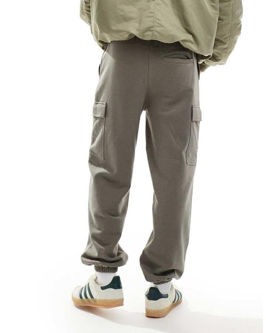 New Look Cargo-Joggingbroek in het Gray voor heren