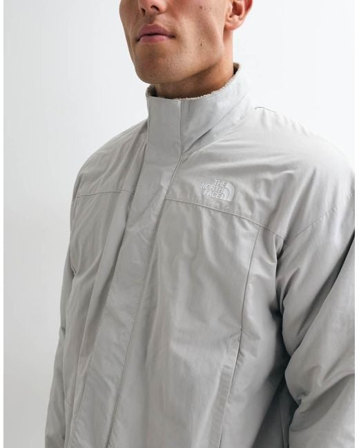 The North Face Gray Yumiori Reversible Fleece Jacket for men