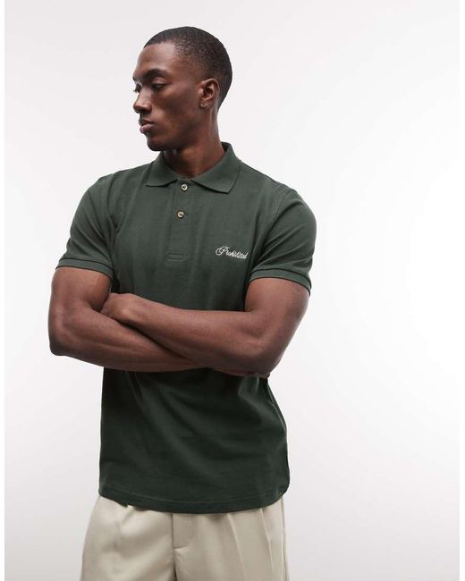 Hampton di Prohibited in Green da Uomo
