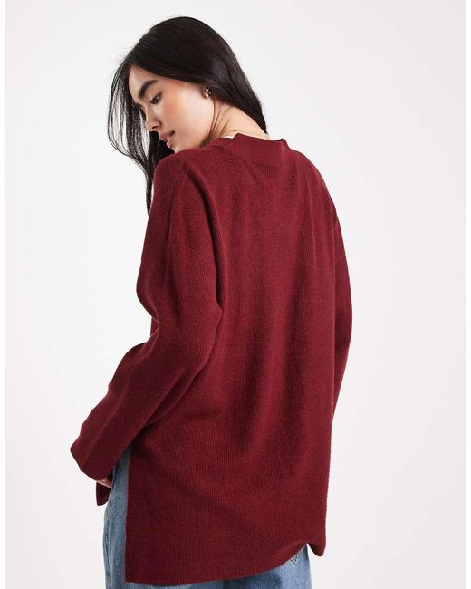 ONLY Oversized Vest in het Red