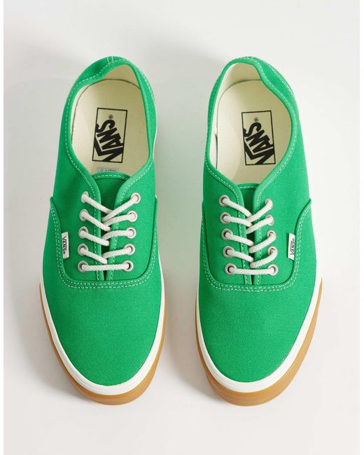 Vans Authentic – sneaker in Green für Herren
