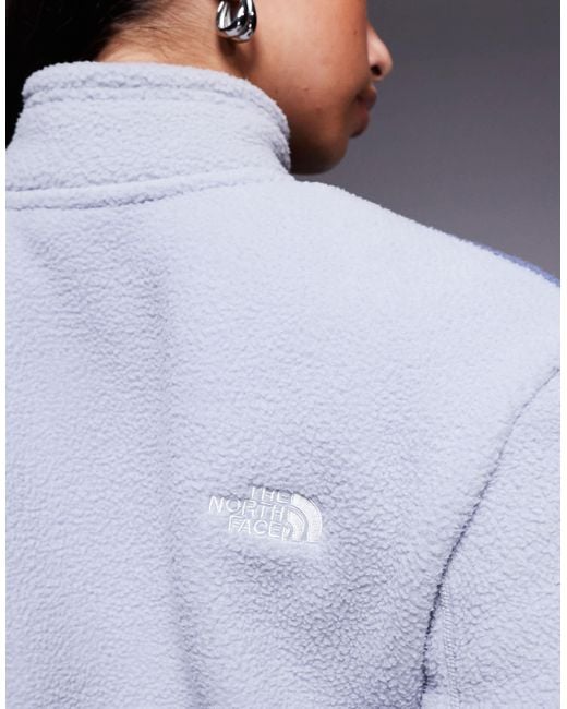 The North Face Blue Yumiori Half Zip Jacket