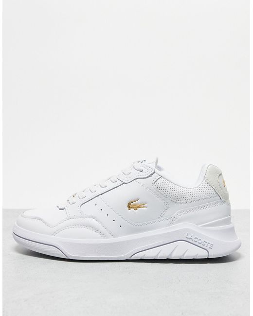 Lacoste White Game Advance Trainers