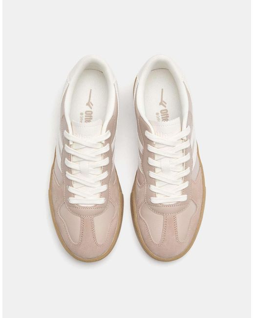 Pull&Bear White – retro-sneaker