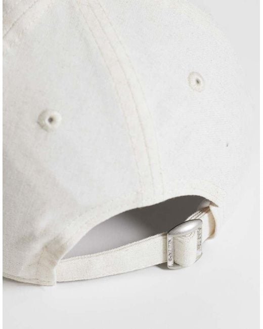 KTZ Blue 9Twenty Linen Contrast Peak Cap