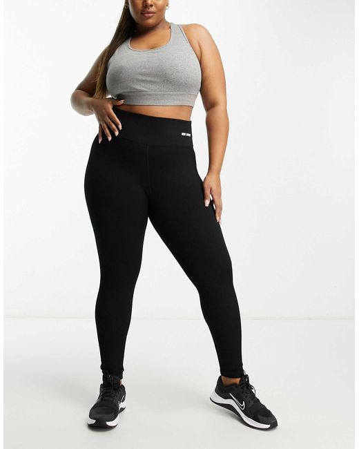 Urban Threads Curve Black Urban Threads Plus Seamless Gym leggings