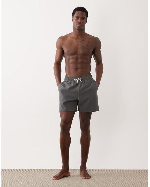 Polo Ralph Lauren Black Traveler Swim Trunk for men
