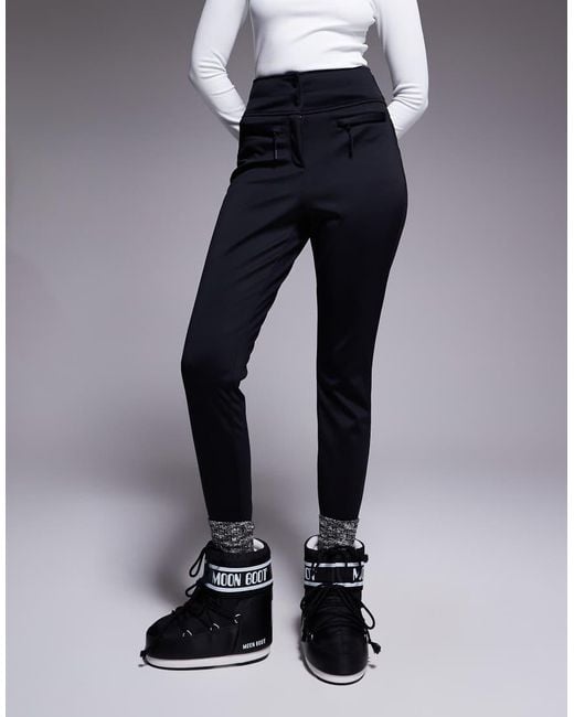 ASOS 4505 Ski & Snow Black Asos 4505 Ski Soft Shell Water Repellent Skinny Ski Pants