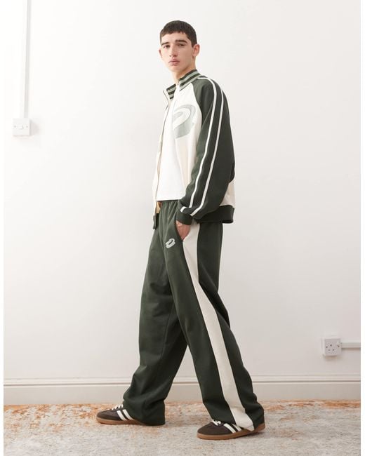 Collusion White Track Sweatpants for men