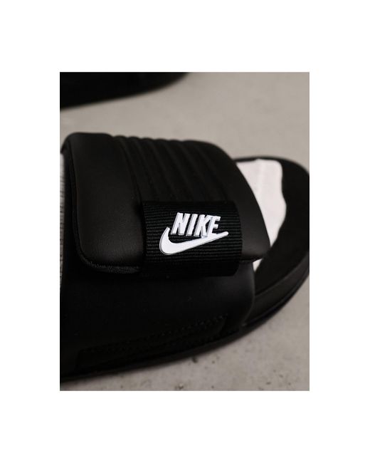 Nike Black Offcourt Adjust Slider for men