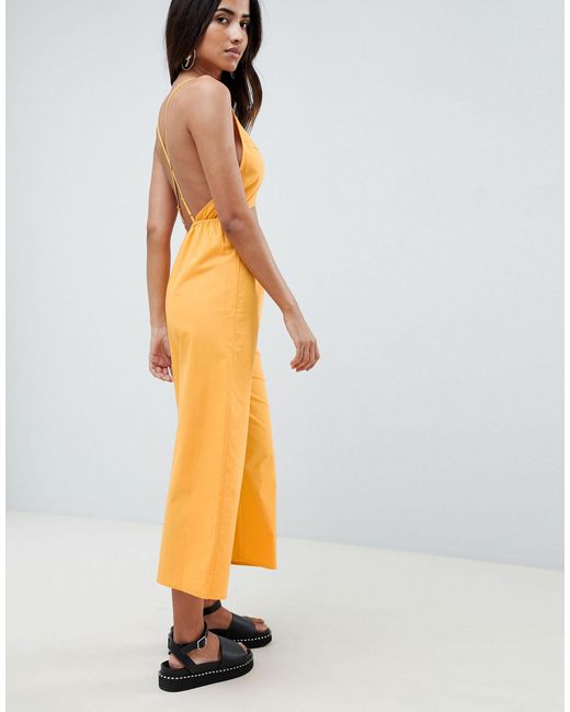 asos cotton jumpsuit