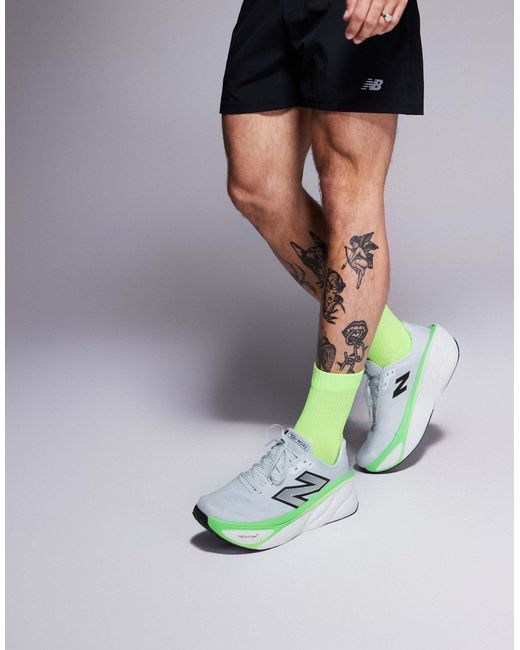 New Balance White More Running Trainers for men