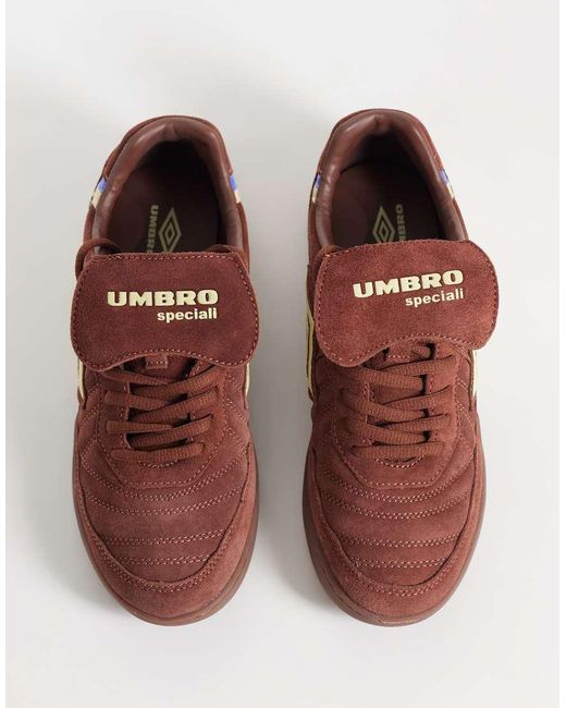 Umbro Brown Speciali Sueded for men