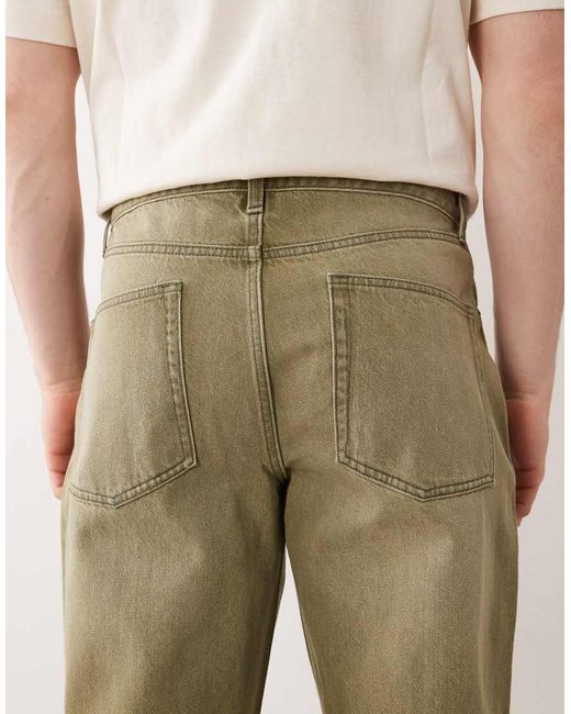 ASOS Natural Straight Jeans for men