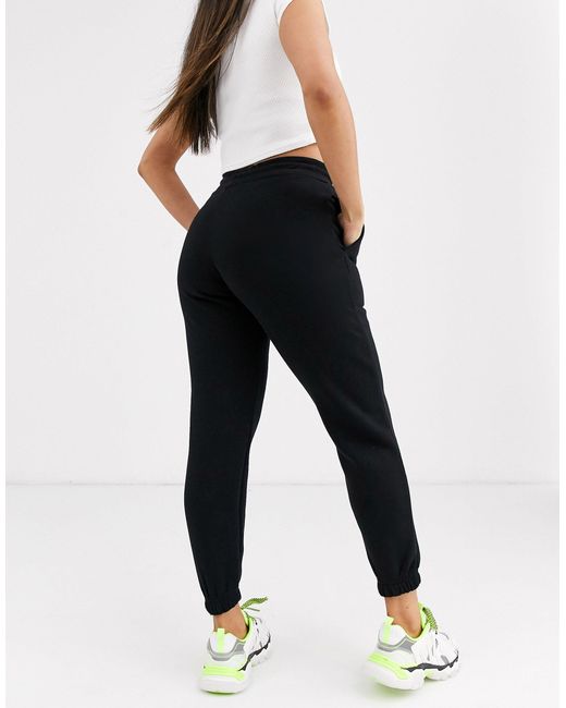 Collusion Petite Skinny jogger in Black 