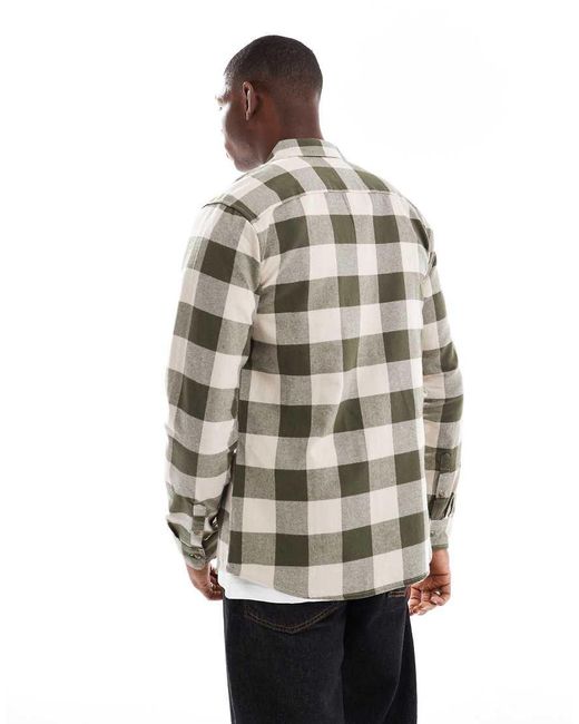 Only & Sons Gray Check Shirt for men