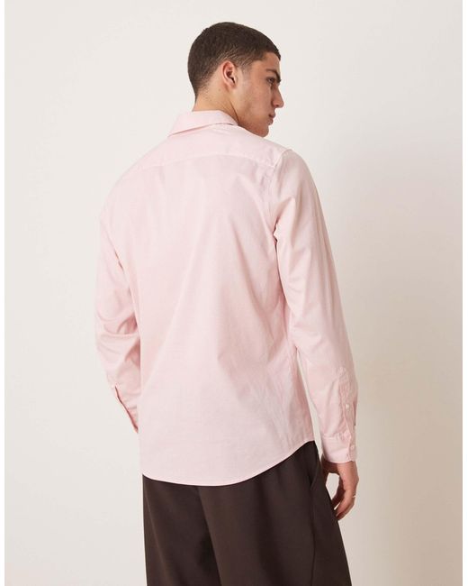 Abercrombie & Fitch Pink Formal Shirt for men