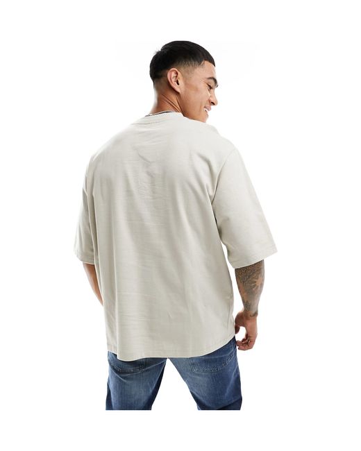 Only & Sons Natural Super Oversized T-shirt for men