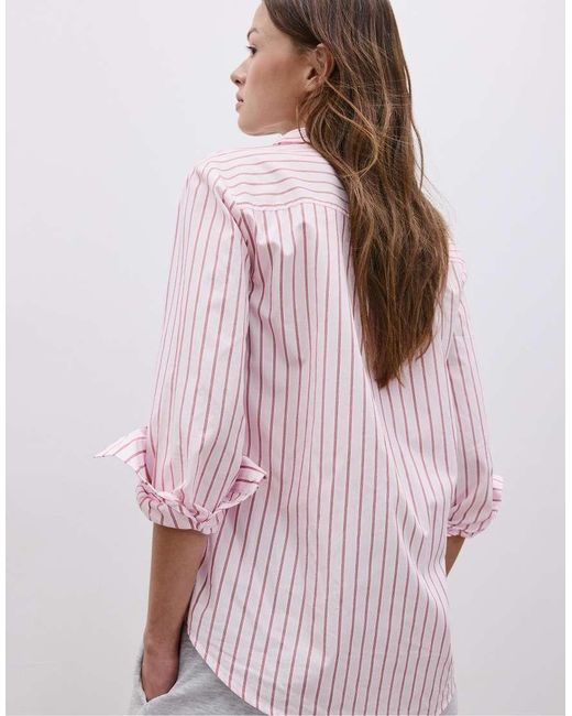 Camicia Basic di Stradivarius in Pink