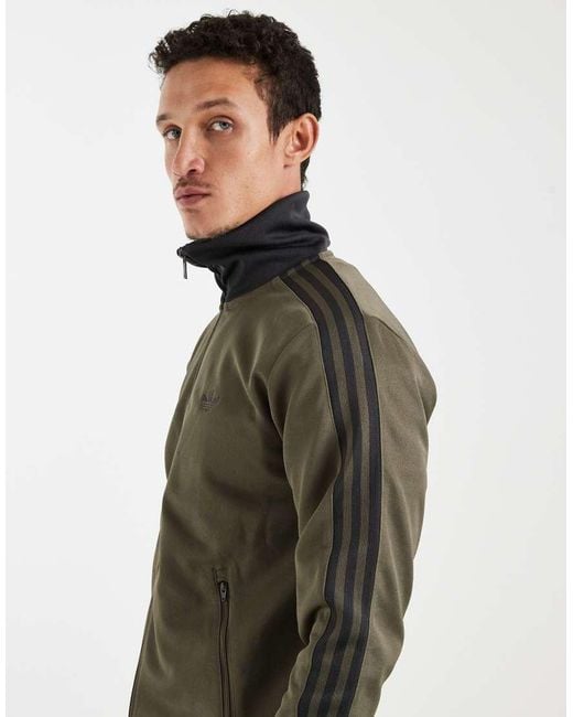 Adidas Originals Brown Classic Track Top for men