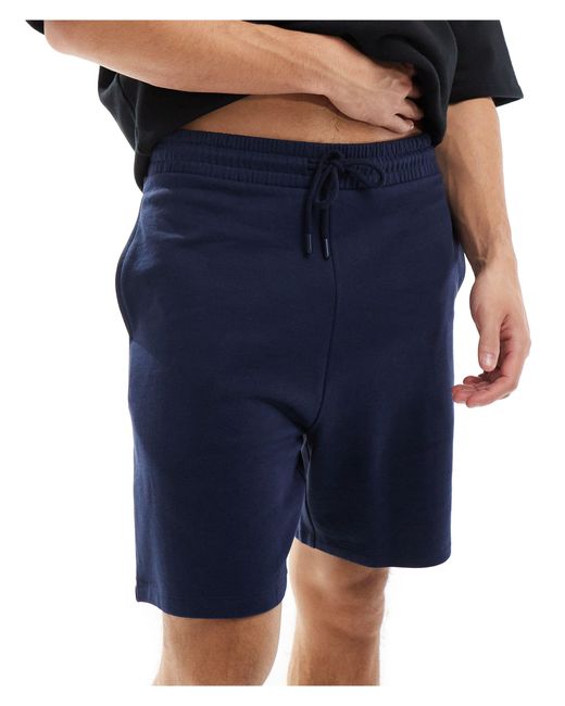 ASOS Blue Slim Shorts for men