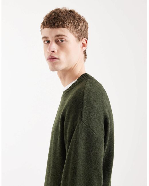 Pull ras Jack & Jones pour homme en coloris Black