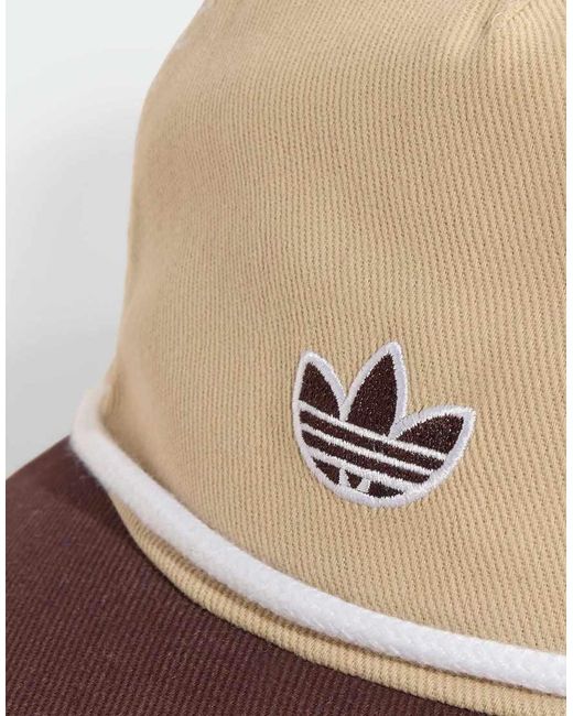 Adidas Originals Natural Dad Cap With Rope