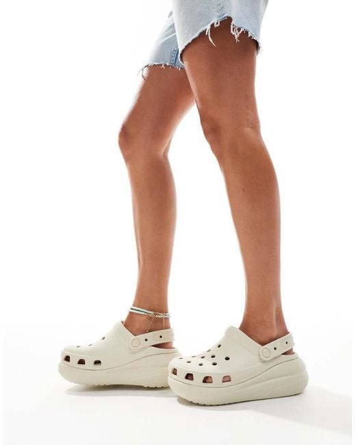 CROCSTM White Classic Crush Clog