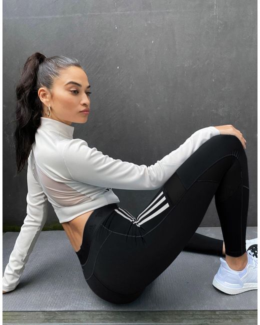 adidas Women's Own The Run 3 Stripes Fast Leggings | Women's Tights |  George Fisher UK