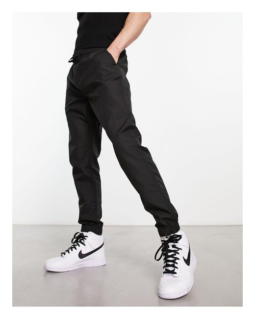 French Connection Tech Trousers in Black for Men | Lyst UK