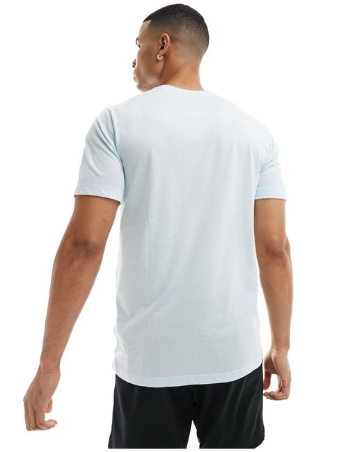 Nike White Nike Pro Training Baselayer T-shirt for men