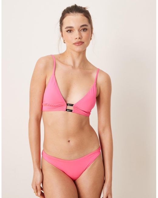 Nike Pink Nike – sneakerkini 2.0 – bustier-bikini-oberteil