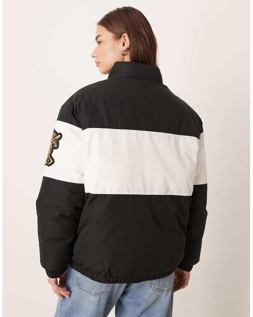 Polo Ralph Lauren Black Chest Logo Puffer Coat