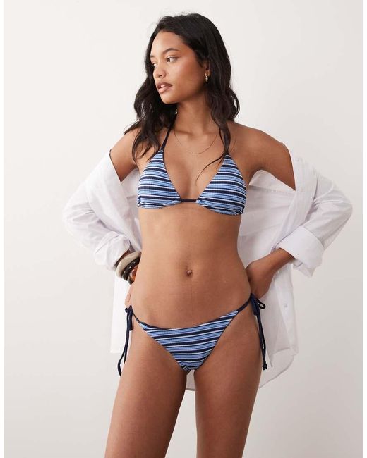 Cotton On Multicolor Triangle Bikini Set