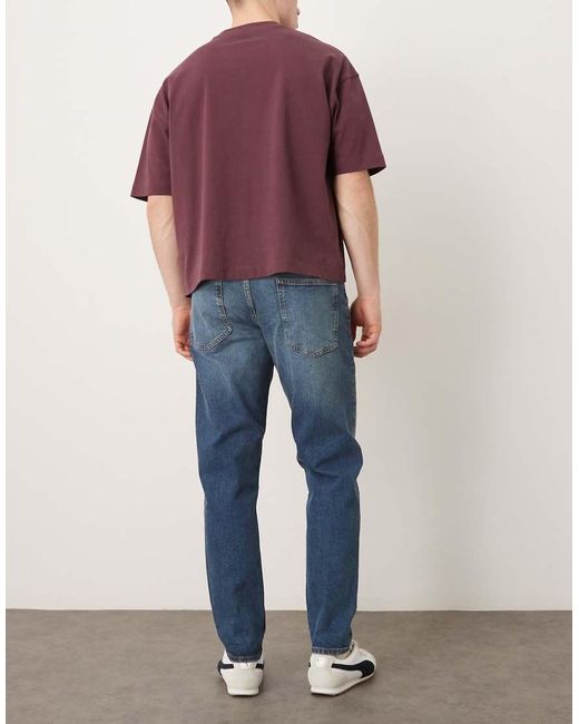 ASOS Multicolor Tapered Jeans for men