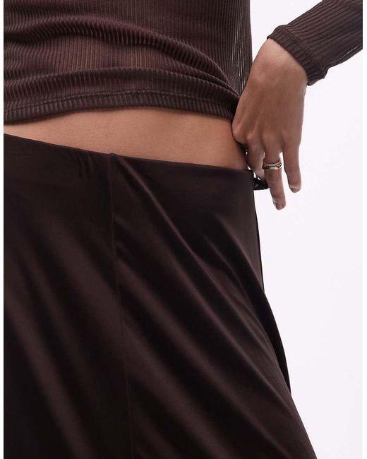 ARKET White Drapey Midi Skirt
