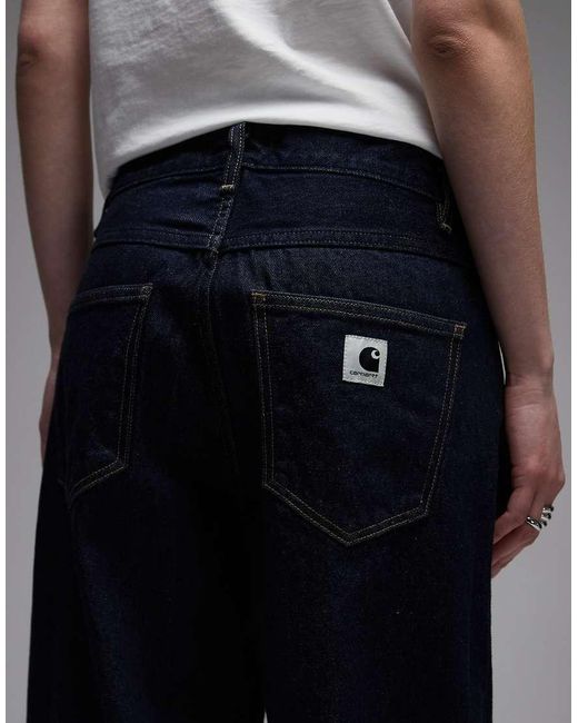 Carhartt Black Brandon Loose Straight Denim Jeans