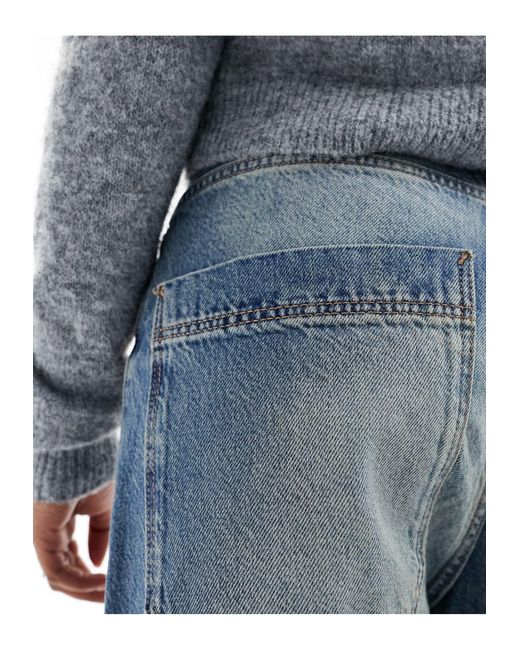 Bershka Blue – superweit geschnittene jeans