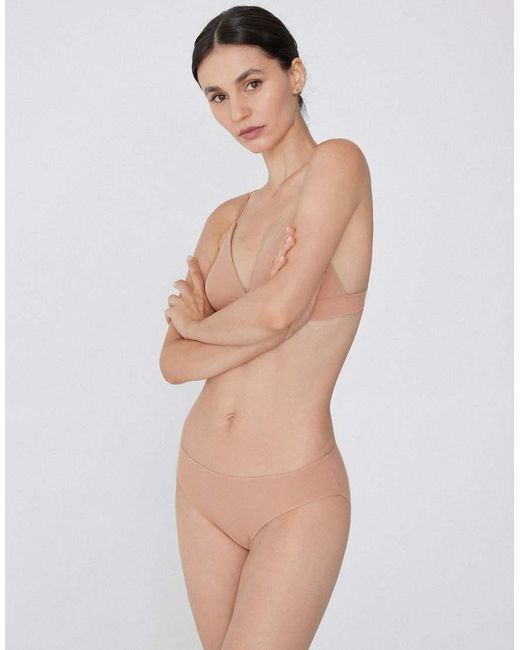 Tezenis Natural Laser-Cut Microfibre Knickers