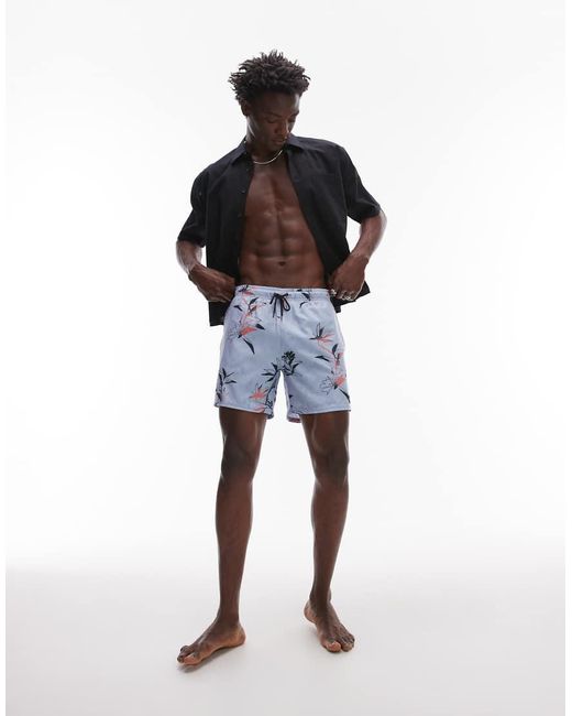 Rip Curl Blue Fun Times Volley Swim Short for men