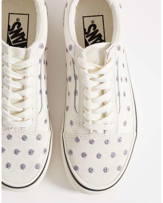 Vans White Old Skool Trainers