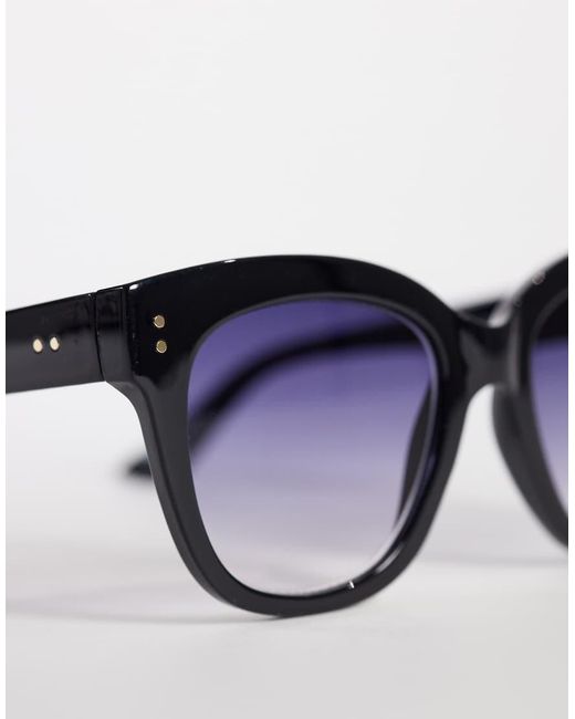 Gina Tricot Blue Round Sunglasses