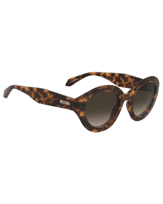 Moschino Brown Moschino Cat Eye Sunglasses